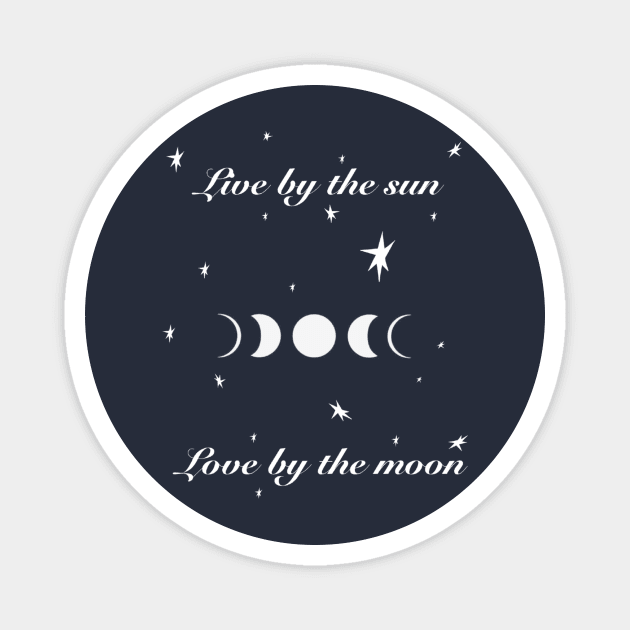 Moon cycle Magnet by bowtie_fighter